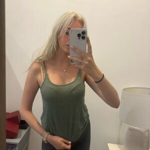 Women's Green Tank Top